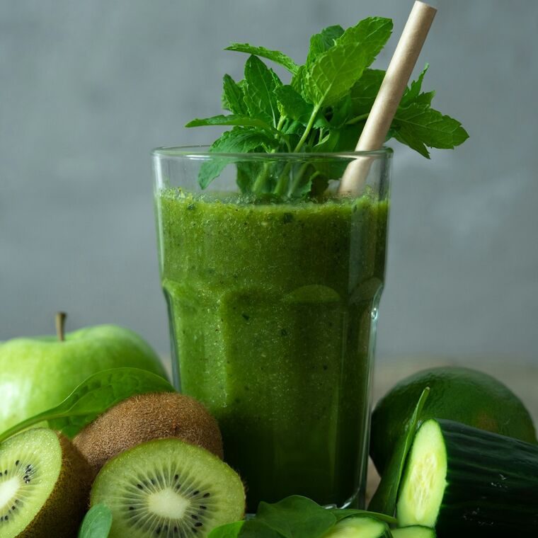 Kiwi and mint